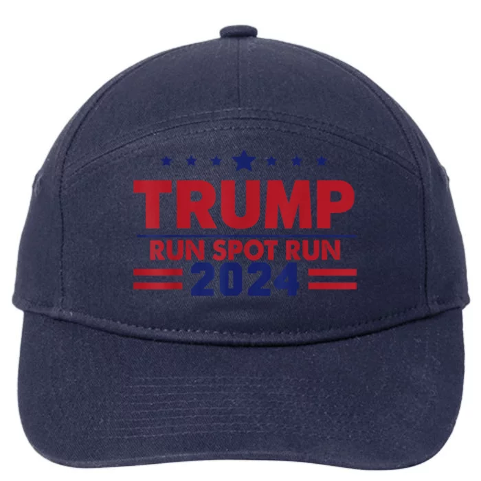 Run Spot Run Run Spot Run 7-Panel Snapback Hat