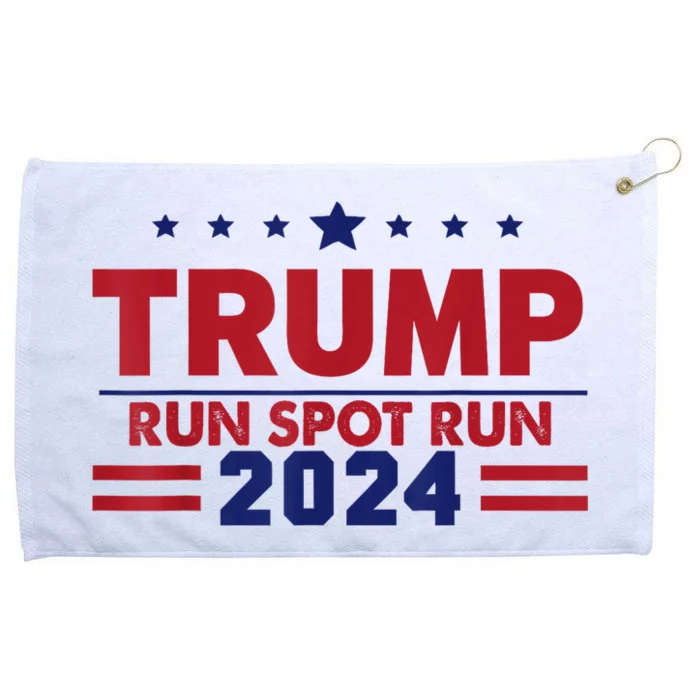 Run Spot Run Run Spot Run Grommeted Golf Towel