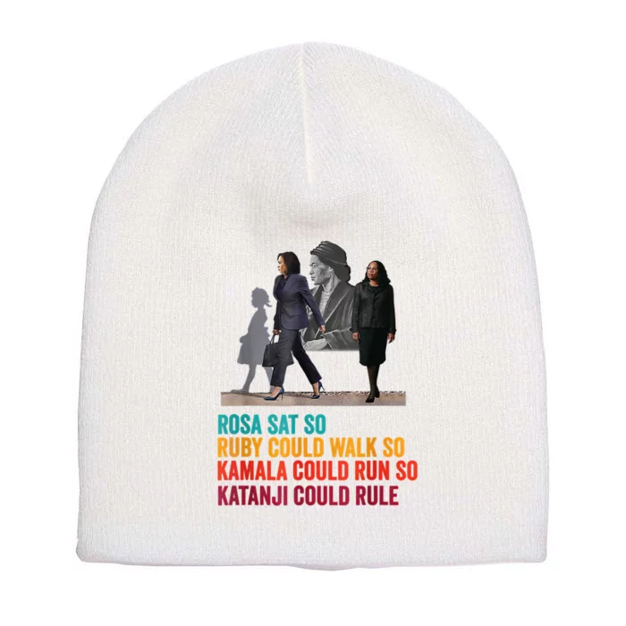 Rosa Sat Ruby Walk Kamala Run So Ketanji Could Rule Kbj Meme Short Acrylic Beanie