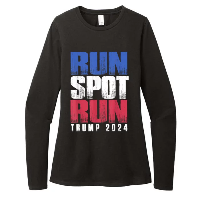 Run Spot Run Run Spot Run Womens CVC Long Sleeve Shirt