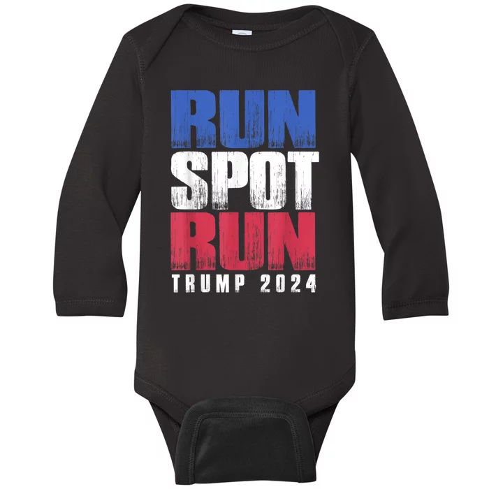 Run Spot Run Run Spot Run Baby Long Sleeve Bodysuit