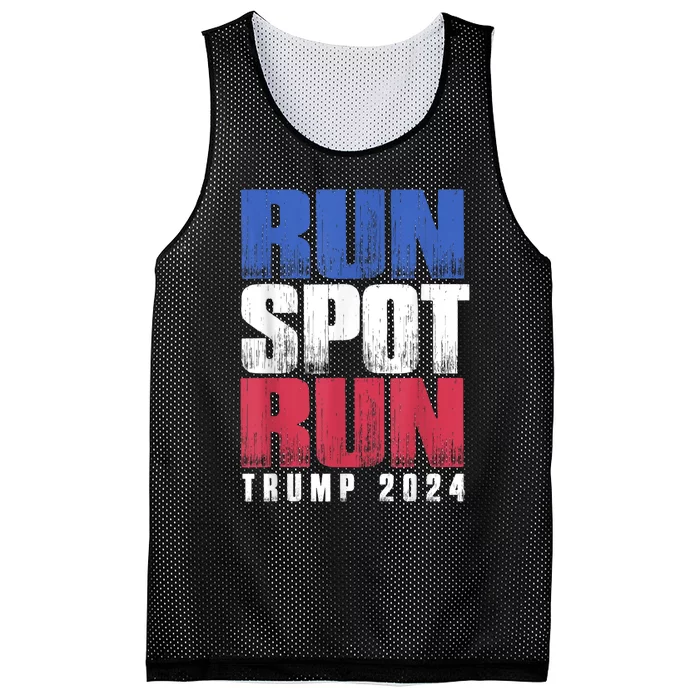 Run Spot Run Run Spot Run Mesh Reversible Basketball Jersey Tank