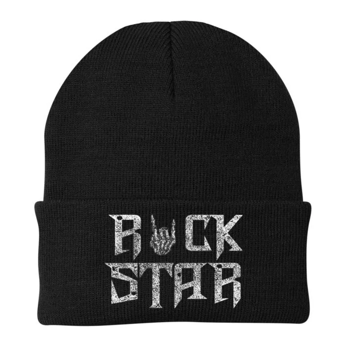 Rock Star Rock On Band Rock And Roll Concert Graphic Knit Cap Winter Beanie