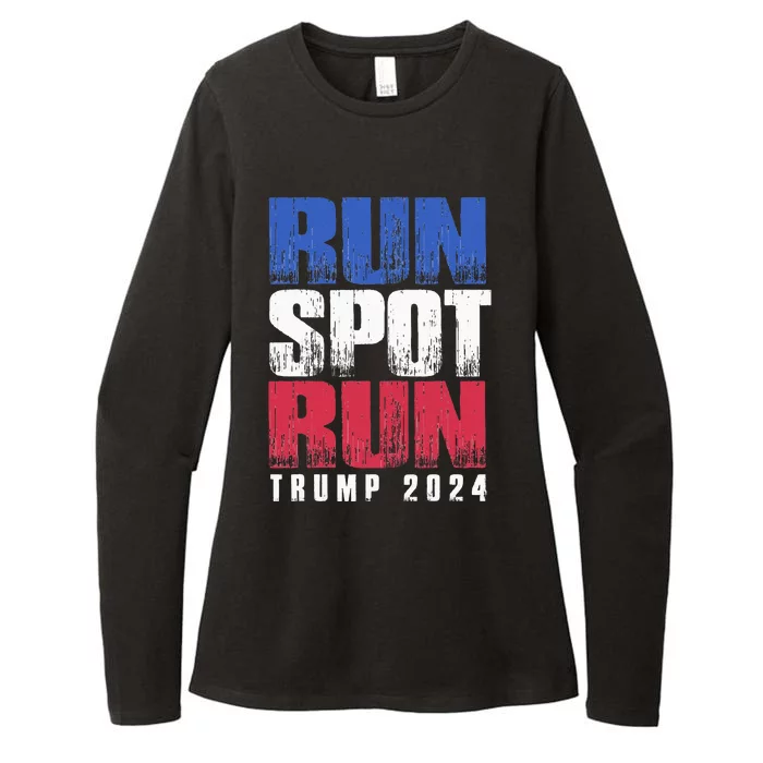 Run Spot Run Run Spot Run Womens CVC Long Sleeve Shirt