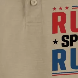 Run Spot Run Run Spot Run Trump 2024 Dry Zone Grid Performance Polo