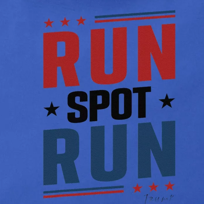 Run Spot Run Run Spot Run Trump 2024 Gift Zip Tote Bag