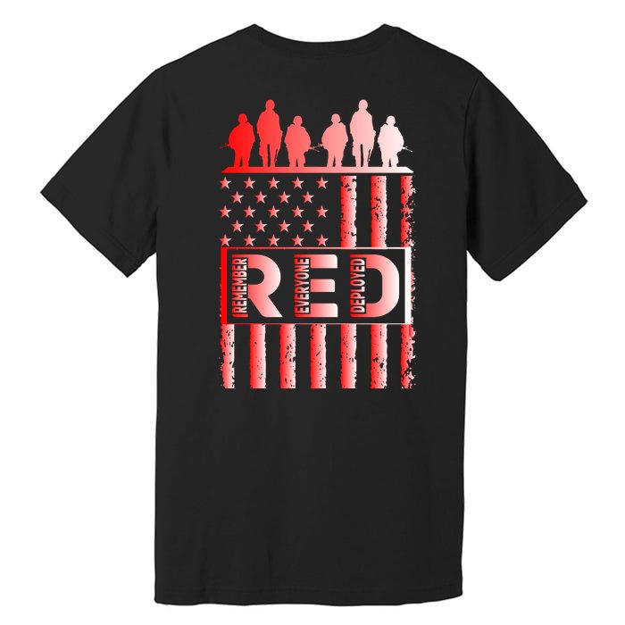 R.E.D. Soldiers Remember Everyone Deployed R.E.D. Friday Front & Back Premium T-Shirt