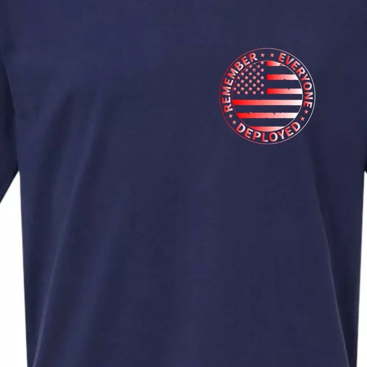 R.E.D. Soldiers Remember Everyone Deployed R.E.D. Friday Front & Back Sueded Cloud Jersey T-Shirt