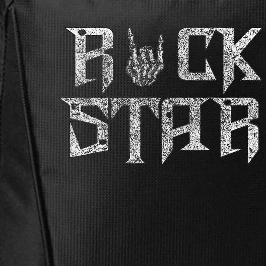 Rock Star Rock On Band Rock And Roll Concert Band Tees City Backpack