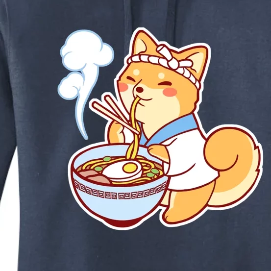 Ramen Shiba Women's Pullover Hoodie