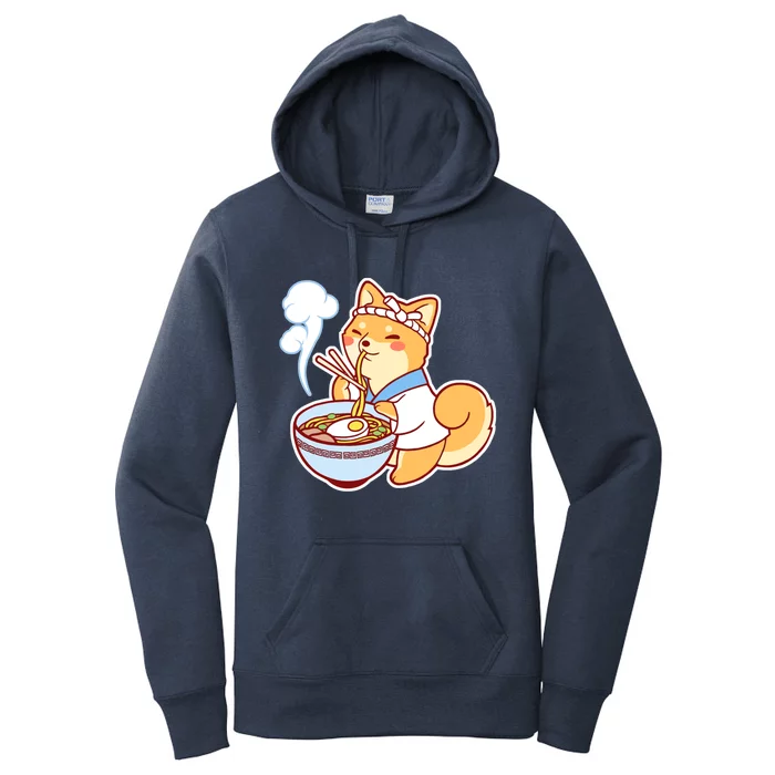 Ramen Shiba Women's Pullover Hoodie