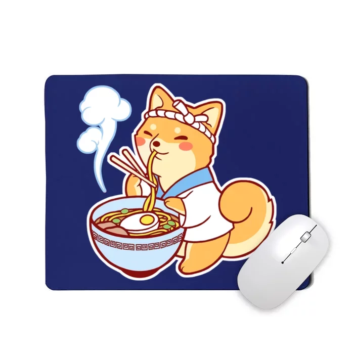 Ramen Shiba Mousepad