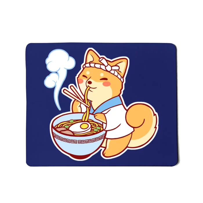 Ramen Shiba Mousepad