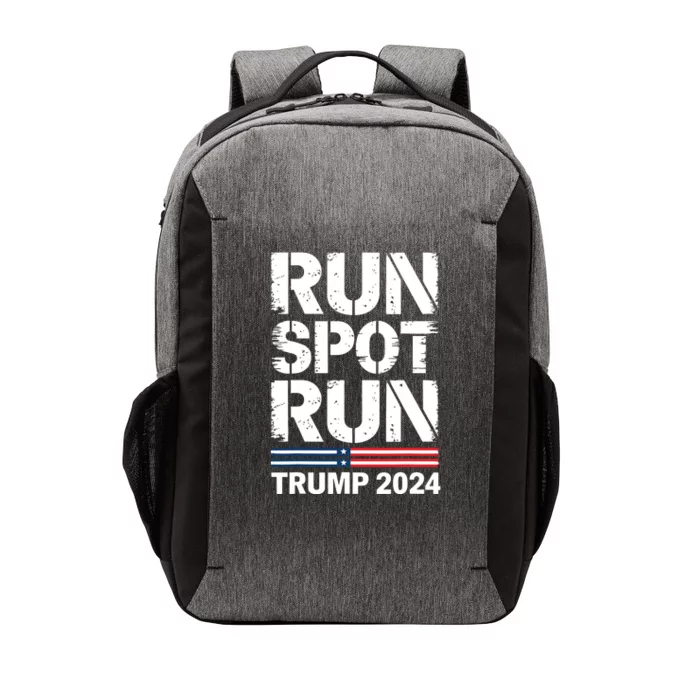 Run Spot Run Trump 2024 President Trump 2024 Vector Backpack