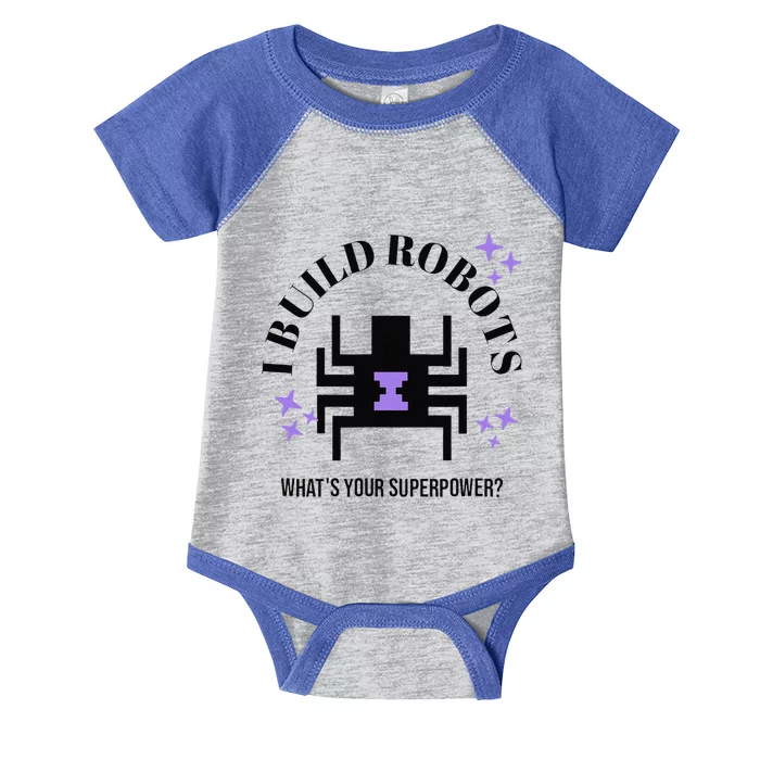 Robotic Superpower Infant Baby Jersey Bodysuit