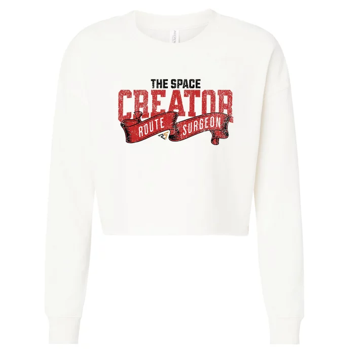 Route Surgeon Cropped Pullover Crew