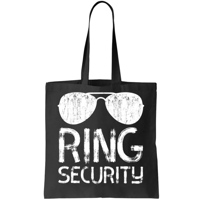 Ring Security Ring Bearer Wedding Party Tote Bag