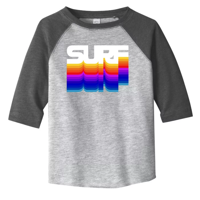 Retro Surf Toddler Fine Jersey T-Shirt