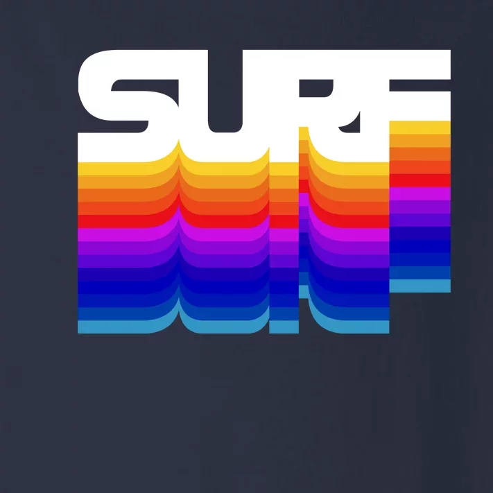 Retro Surf Toddler Long Sleeve Shirt