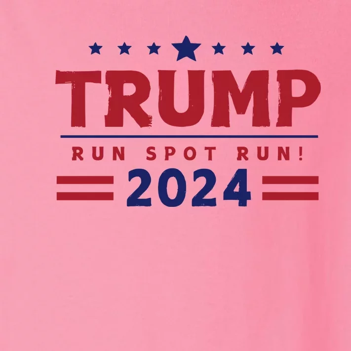 Run Spot Run Trump Toddler Long Sleeve Shirt