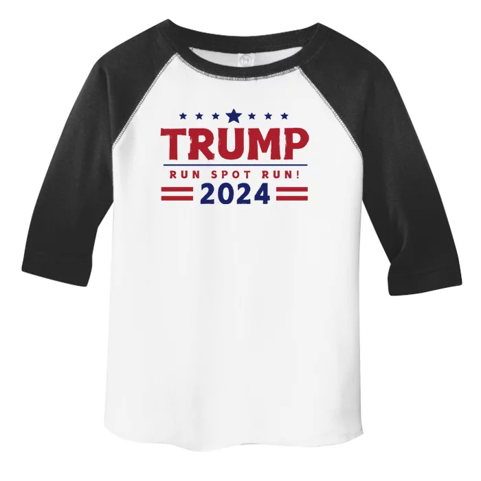 Run Spot Run Trump Toddler Fine Jersey T-Shirt