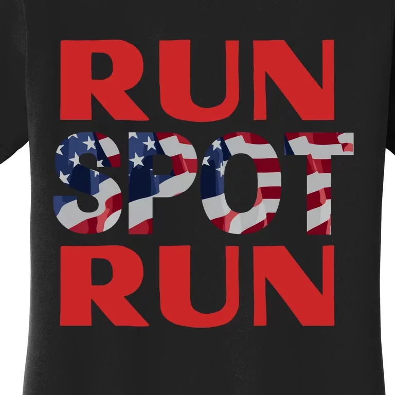 Run Spot Run Trump Women's T-Shirt