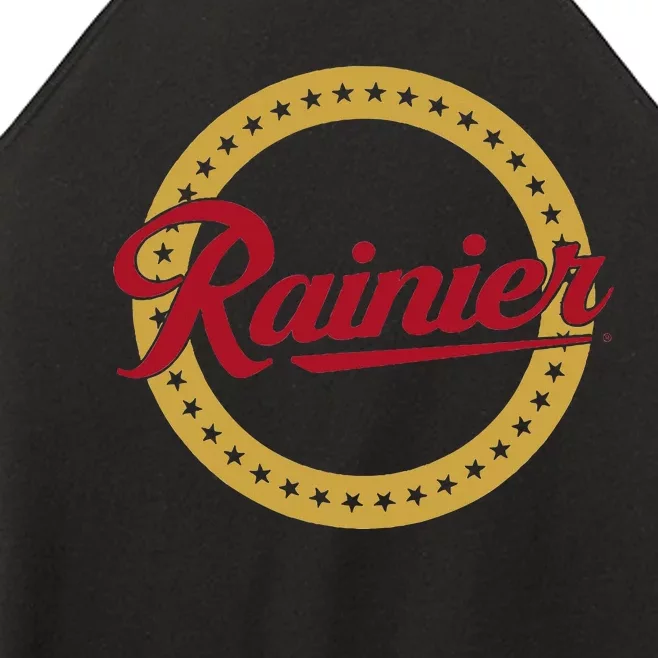 Rainier Style Ring Logo Women’s Perfect Tri Rocker Tank