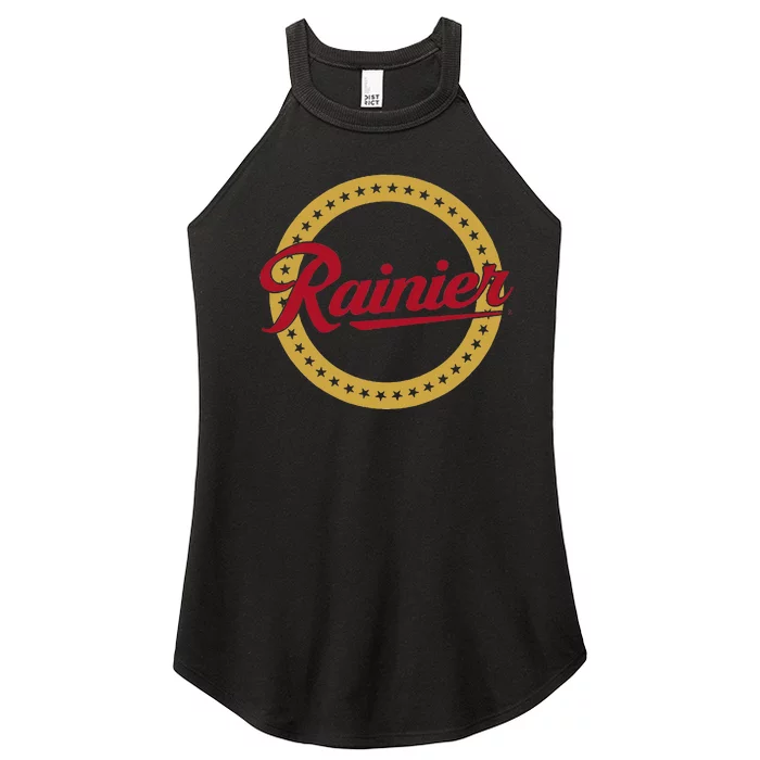 Rainier Style Ring Logo Women’s Perfect Tri Rocker Tank