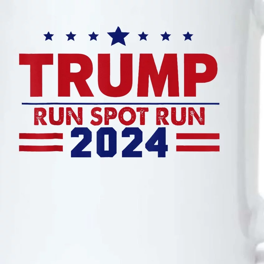 Run Spot Run! Funny Donald Trump Debate Quote 2024 Kamala Black Color Changing Mug