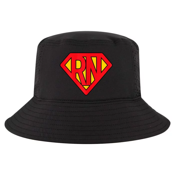 Rn Superhero Registered Nurse Hero Cool Comfort Performance Bucket Hat