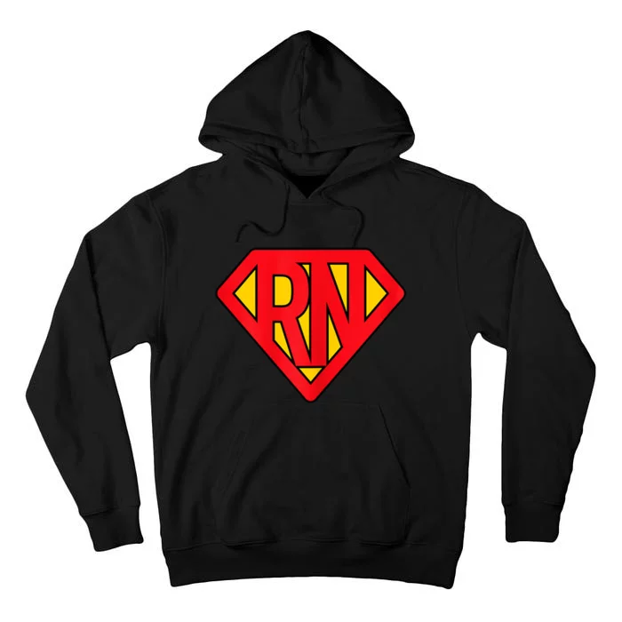 Rn Superhero Registered Nurse Hero Tall Hoodie