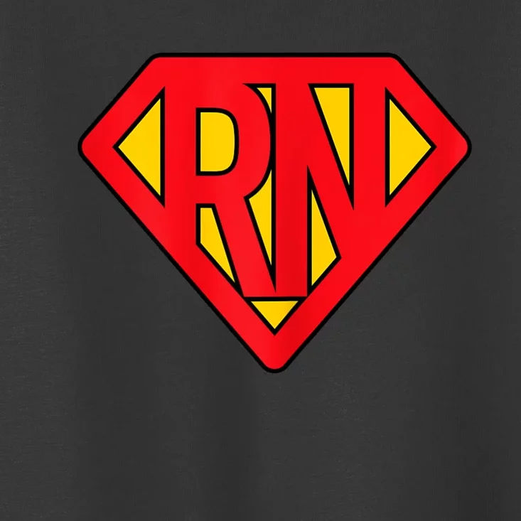 Rn Superhero Registered Nurse Hero Toddler T-Shirt