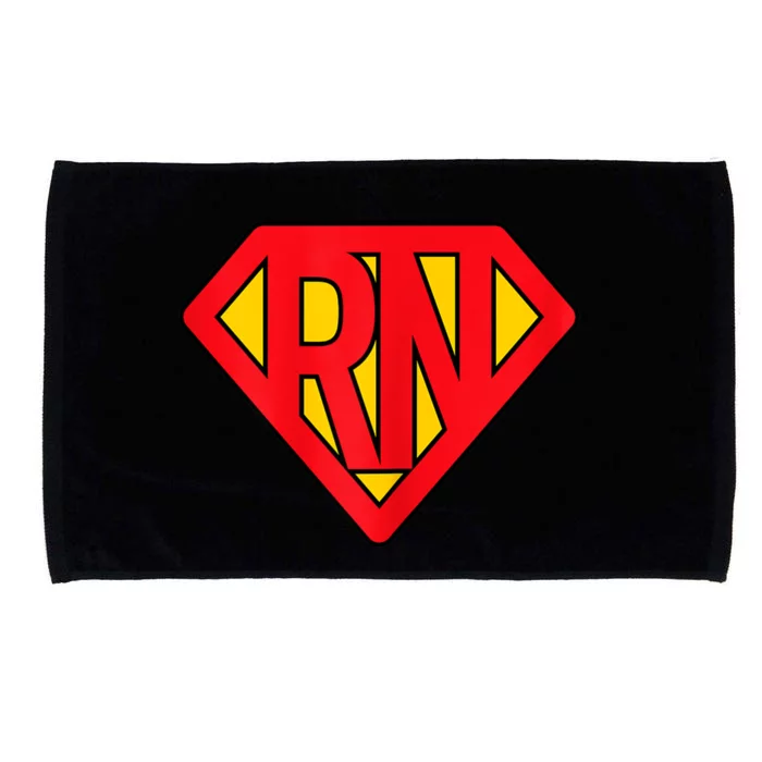 Rn Superhero Registered Nurse Hero Microfiber Hand Towel