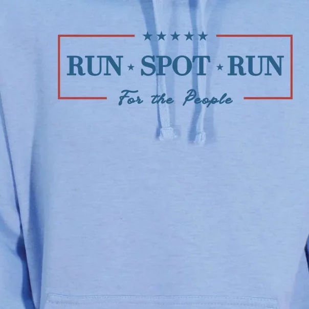 Run Spot Run Unisex Surf Hoodie