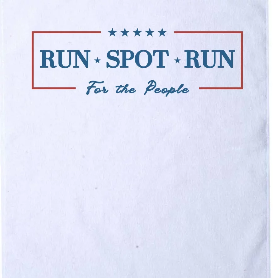 Run Spot Run Platinum Collection Golf Towel