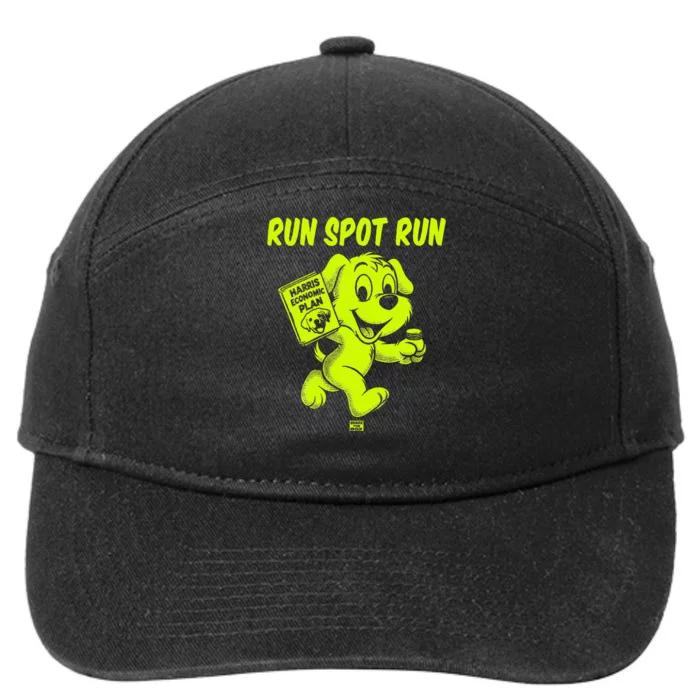 Run Spot Run Harris Economic Plan 7-Panel Snapback Hat