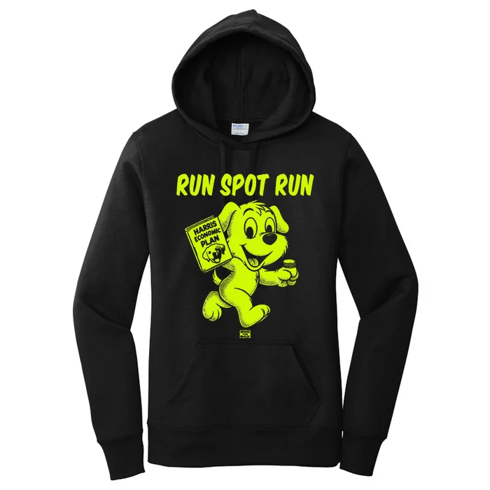 Run Spot Run Harris Economic Plan Women's Pullover Hoodie