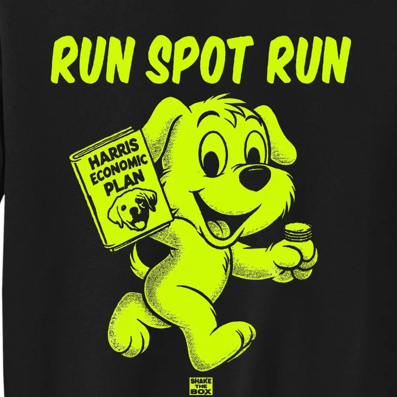 Run Spot Run Harris Economic Plan Tall Sweatshirt