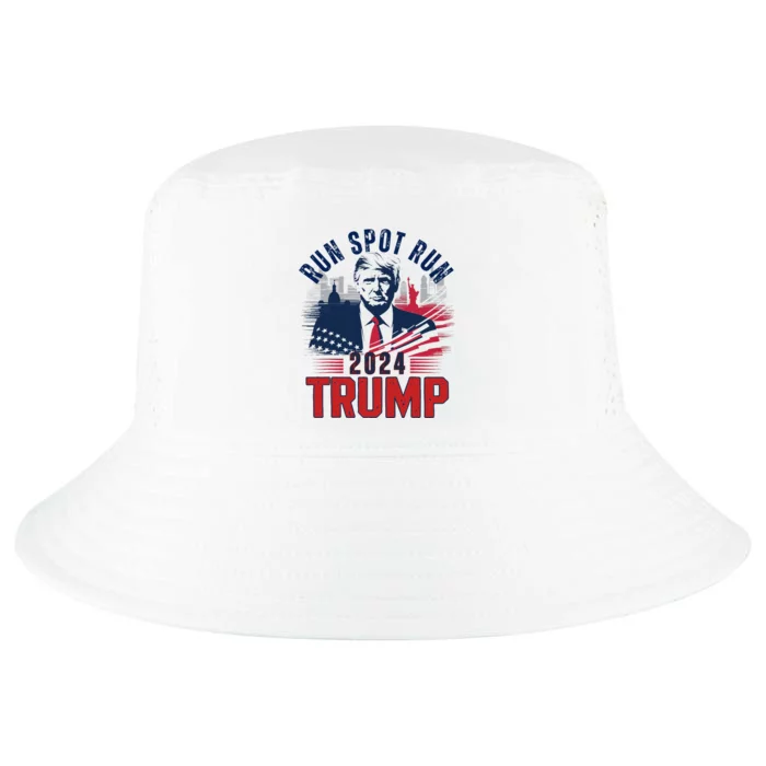 Run Spot Run Trump 2024 Cool Comfort Performance Bucket Hat