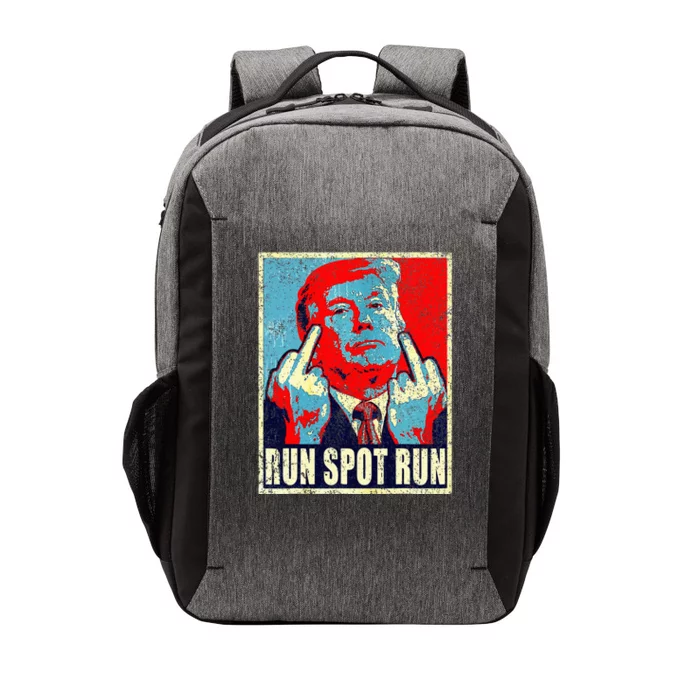 Run Spot Run Trump 2024 Funny Election Spot Run Trump 2024 Vector Backpack