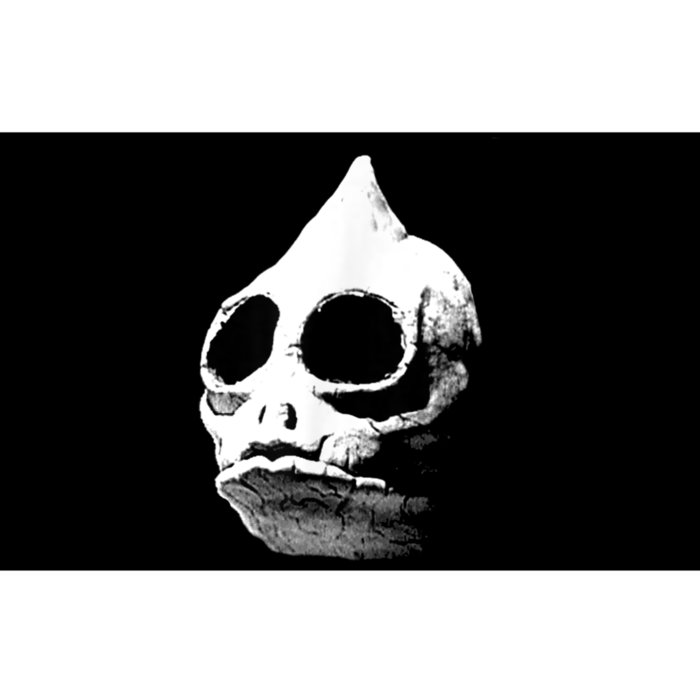 Retro Sleestak Reptilian Skull Graphic Bumper Sticker