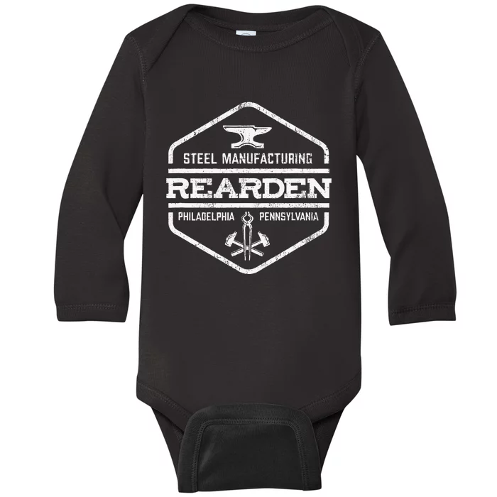 Rearden Steel Rearden Steel Manufacturing Baby Long Sleeve Bodysuit