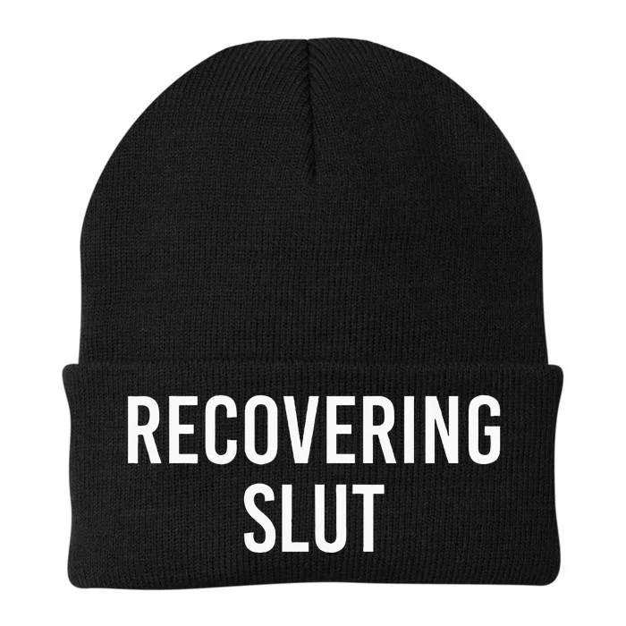 Recovering Slut Knit Cap Winter Beanie