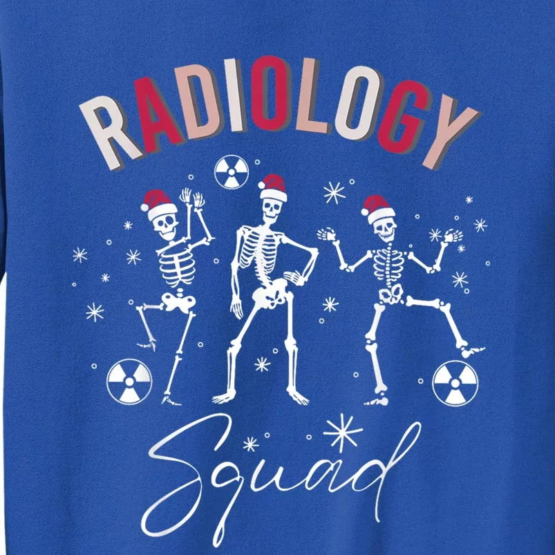 Radiology Squad Skeleton Christmas Radiologist Xray Tech Gift Tall Sweatshirt