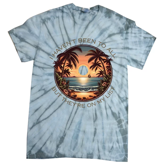 Retro Sunsets Summer Beach Tie-Dye T-Shirt