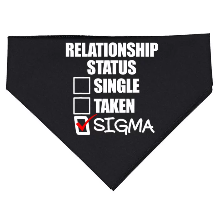 Relationship Status Sigma USA-Made Doggie Bandana