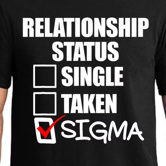 Relationship Status Sigma Pajama Set