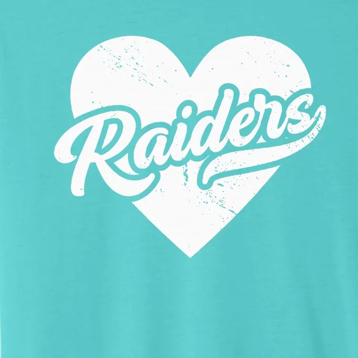 Raiders School Spirit Go Raiders Love ChromaSoft Performance T-Shirt