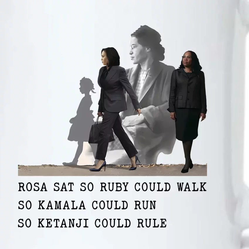 Rosa Sat So Ruby Could Walk So Kamala Could Run So Ketanjt Could Rule Black Color Changing Mug