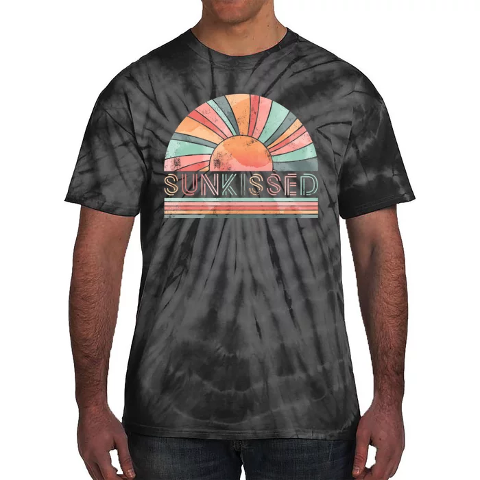 Retro Sunkissed Summer Vacation Retro Sunlight Vintage Vacation Tie-Dye T-Shirt